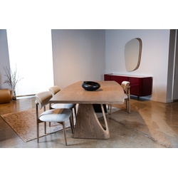 Duna Boat Shaped Dining Table