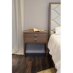 Couture 2 Drawer Nightstand