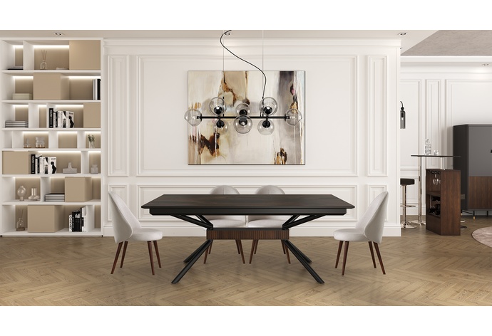 Iris Fixed Top Dining Table